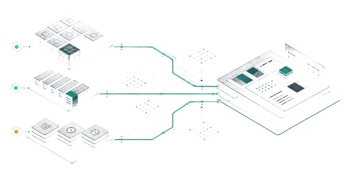 Krosoft work thumbnail showing product, capability, and service systems flowing into a delivery board.
